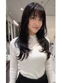 柔らか質感ナチュラルレイヤーロング