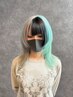 【DAI指名限定】カット＋エフェクトブリーチ＋カラー＋ケアTR ￥23000～