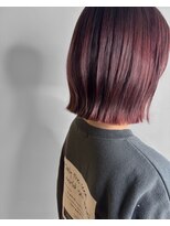 ヘアーメイク ラグズ(Hair Make Luxtz) 艶カラー/春カラー/外ハネボブ大人ガーリー