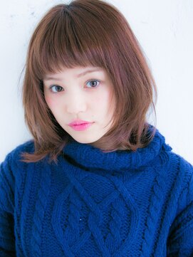 リリアン 青山(relian) 暗髪ボブでもハネで軽見せ♪