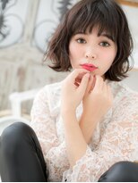 モッズヘア 上尾西口店(mod's hair)&nbsp;*mod's上尾*カジュアル＆フェミニン…くせ毛風大人ボブa