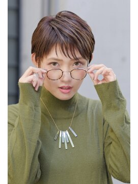 スタジオ 渋谷 原宿(Stujio) シルエット抜.群のショートバングショート☆