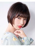 夏にぴったりショートボブ