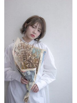 クララ ジョウシン(CLALA Joshin) ミディアムボブ【髪質改善/トリートメント】