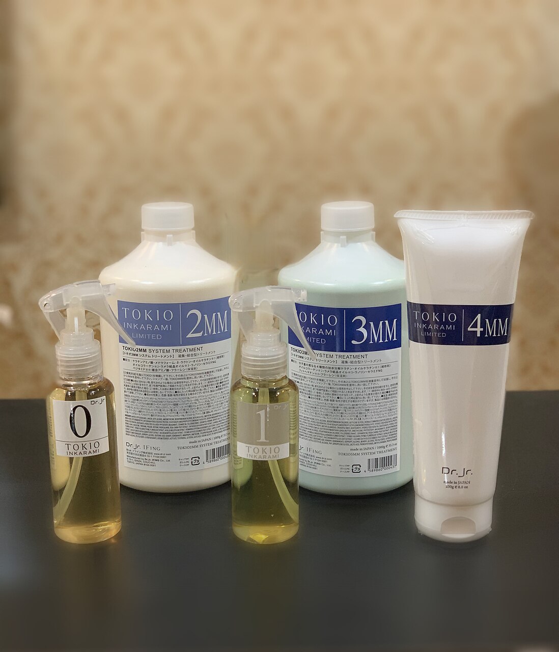 ポンプ付】TOKIO インカラミ トリートメント 1, 2~4MM セット