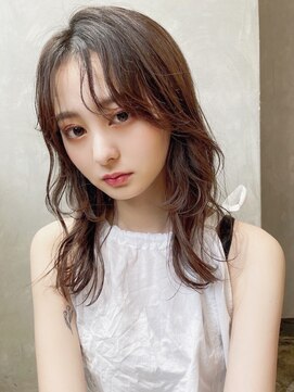 フィーリーカラー 大阪梅田店(feery color) オリーブベージュショートミニボブグレージュブリーチレイヤー
