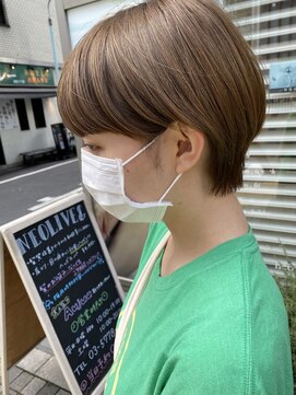 ネオリーブ アンド 渋谷店(Neolive &) 【Neolive & 渋谷店】耳かけプツッとショート