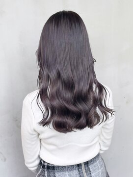 アイティー バイ アルバム 中野店(IT by ALBUM) グレージュロング_くアースカラーくびれヘアツートン_ba367481