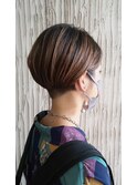 【お客様スタイル】刈り上げショート♪