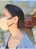 20代30代/くせ毛カバー/透明感ショート/ツヤ髪
