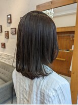 ヘアーアンドメイク エクリ 不動前店(Hair&Make equri)&nbsp;秋の暗めオリーブカラー