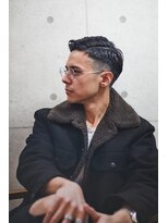 クレスト 近江八幡店(CREST)&nbsp;マッシュツーブロックメンズパーママッシュウルフメンズカット