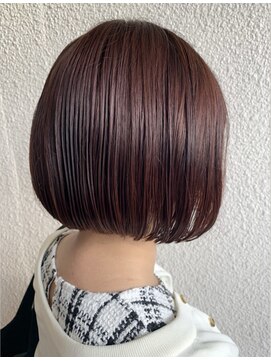 イオエ 岡本(ioe) 髪質改善/チェリーブラウン/モード/ダークアッシュ/イメチェン