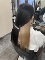 ラフィス ヘアールーチェ 樟葉店(La fith hair luce) インナーカラー・ホワイトベージュブリーチ２回必要です