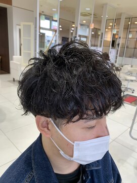 レイフィールド 岐阜茜部店 メンズニュアンスパーマ