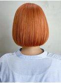 オレンジボブ_ショコラアッシュヘルシースタイル_ba404192