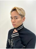 ハイトーンメンズショートカットハイライト