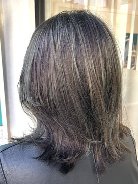 アッシュ 中山店(Ash) 【家郷限定】白髪ぼかしテクニックカラー