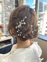 【Lilly新宿】ヘアセット#編み込み