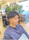 【宮本指名】刈り上げ×パーマデザイン