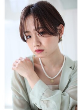 アッシュ 池袋店(Ash) 20代30代40代『愛されハンサムマッシュショート』　＃池袋駅