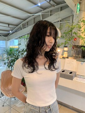 アクアオモテサンドウ(ACQUA omotesando) ◇ウルフパーマ/レイヤーパーマ/黒髪/暗髪/髪質改善