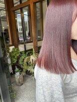 へアサロンアンドカフェガーデン(hair salon&cafe GARDEN)&nbsp;ブリーチなしカラー/ピンクカラー/ピンクブラウン