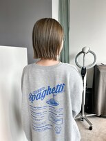 ヘアーエスクールシーユー 枚方T-SITE店(hair S.COEUR×Cu) ブリーチなしダブルカラー/ライトニング/枚方美容室