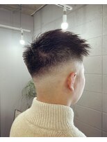 刈部倶楽舞&nbsp;ソフトモヒカン/スキンフェード/グリスセット