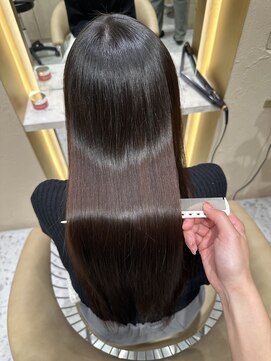 プアメリア 名古屋(Puamelia) ナチュラルブラウン/艶髪/髪質改善/縮毛矯正/酸熱トリートメント