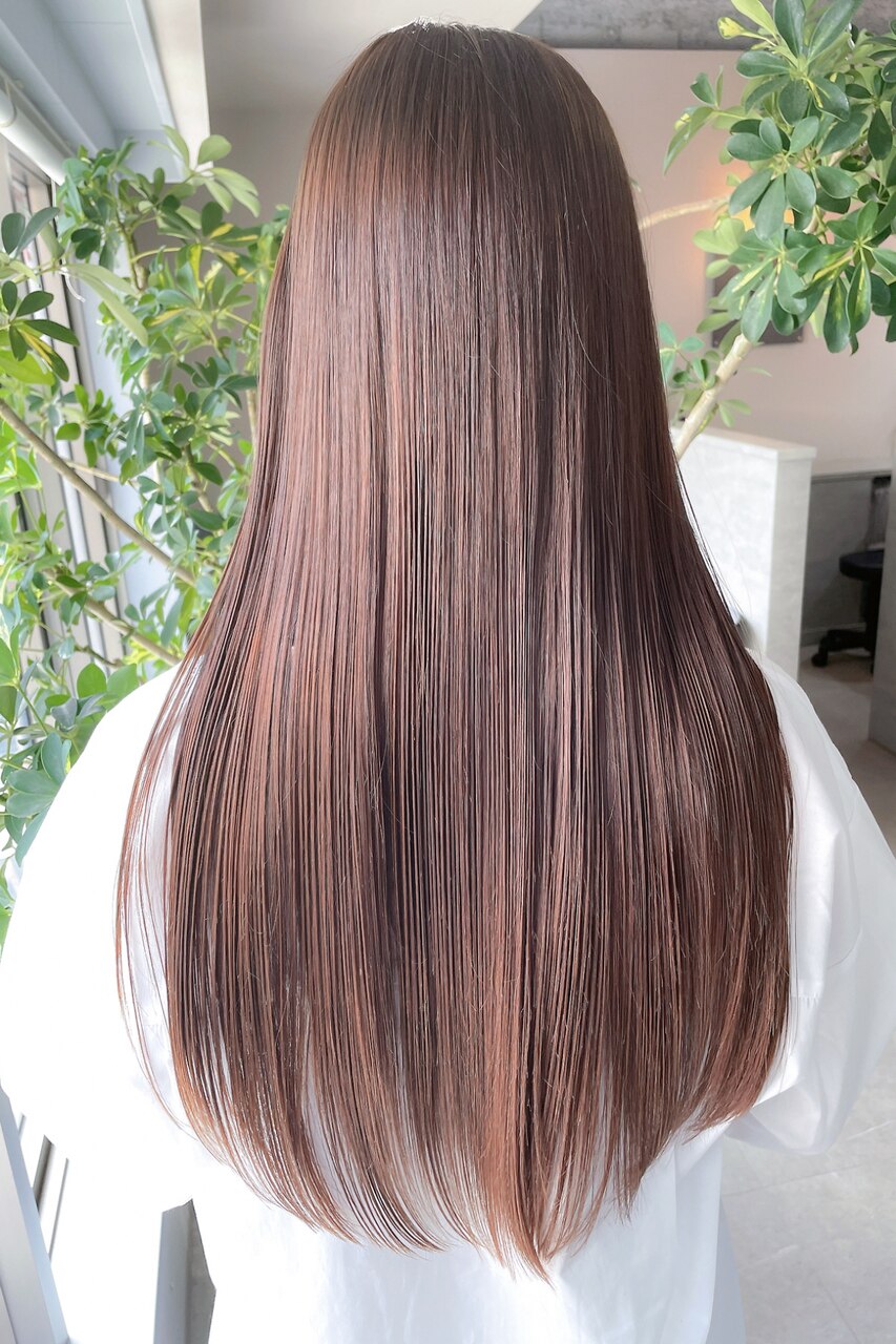 [お得に髪質改善◎]カット＋艶髪透明感カラー＋oggi otto1５工程Tr 　/14900