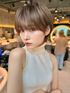 ロンドブルーム 天神大名店(Lond Bloom) 大人美人ショート/ショートカット/髪質改善/白髪ぼかし/30代40代