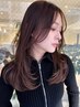 【人気NO１】カット＋透明感カラー＋バイカルテTR￥12100白髪染め可能