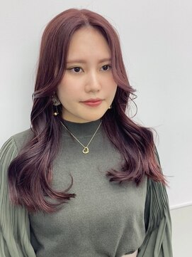 ゴウトゥデイシェアサロン 町田店(GO TODAY SHAiRE SALON) 韓国くびれレイヤー×ボルドー