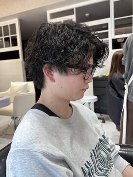 髪屋 紬 メンズ/メンズカット/メンズパーマ/波巻きパーマ