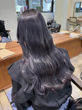 コレット 大宮(collet) アッシュラベンダー/ダブルカラー/ケアブリーチ