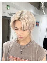 メンズペレ 渋谷(MEN'S PELE)&nbsp;ニュアンスパーマ/韓国マッシュ/スパイキーショート/渋谷