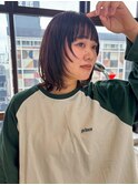 顔周りレイヤースタイル