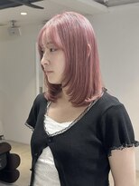 ラック 表参道(LUCK) レイヤーピンク/デザインカラー/ミルキーピンク/表参道/原宿