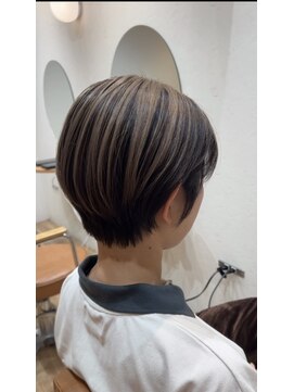 ヘアポケット スタイル店(HAIR POCKET) アンブレラカラー×スッキリショート