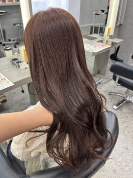 ボタン ハカタ(VOTAN hakata) 市野瀬裕奈/博多韓国ヘア/マロンブラウン/ダブルカラー/ベージュ