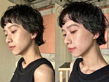 ロールアップスリーブス(ROLL UP SLEEVES)の写真/あなたに似合わせたカットとニュアンスカールの絶妙なバランスで抜け感を＊自分だけのスタイルが見つかる。