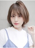 【GEEKS渋谷】レイヤーボブ/くびれボブ/20代30代/前髪あり/小顔