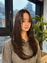 ジーナ 渋谷駅前(Zina)&nbsp;ハッシュレイヤー×オリーブブラウン