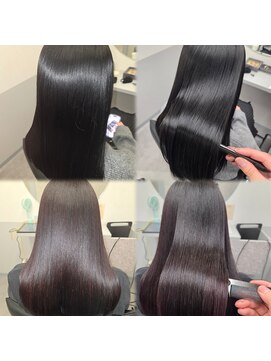 トッカ 茨木(tocca) 学生様も必見★黒髪も髪質改善で最強のサラサラ髪に★