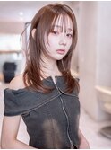 レイヤーカット/シースルーバンク/透明感カラー
