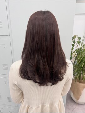 ミッシュバイアーバン(misch by urban.) 艶カラー/ラベンダーブラウン/レイヤースタイル