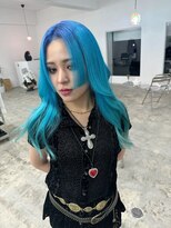 スーパーシーン(SUPER SCENE)&nbsp;ピンクベージュ/アンブレラカラー/クールショート/前髪/宜野湾