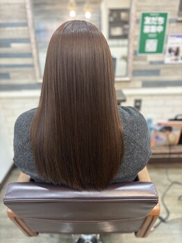 ティフル(tiful)の写真/ダメージレスで髪に優しい！自然なストレートのサラサラな指通りを実感して下さい♪[酒々井*成田*佐倉]