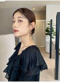 結婚式ヘアセット【大人タイトシニヨン】